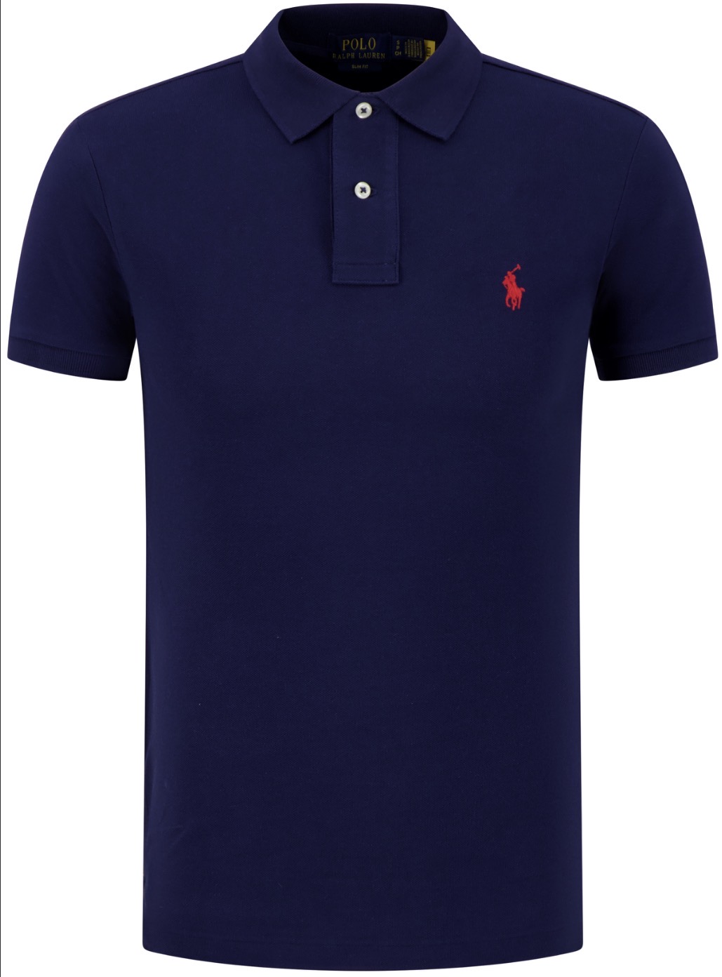 Ralph Lauren — polo shirt navy — maat S