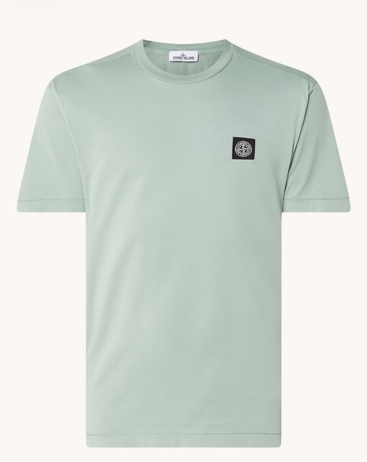 Stone Island — T-shirt lichtblauw — maat S