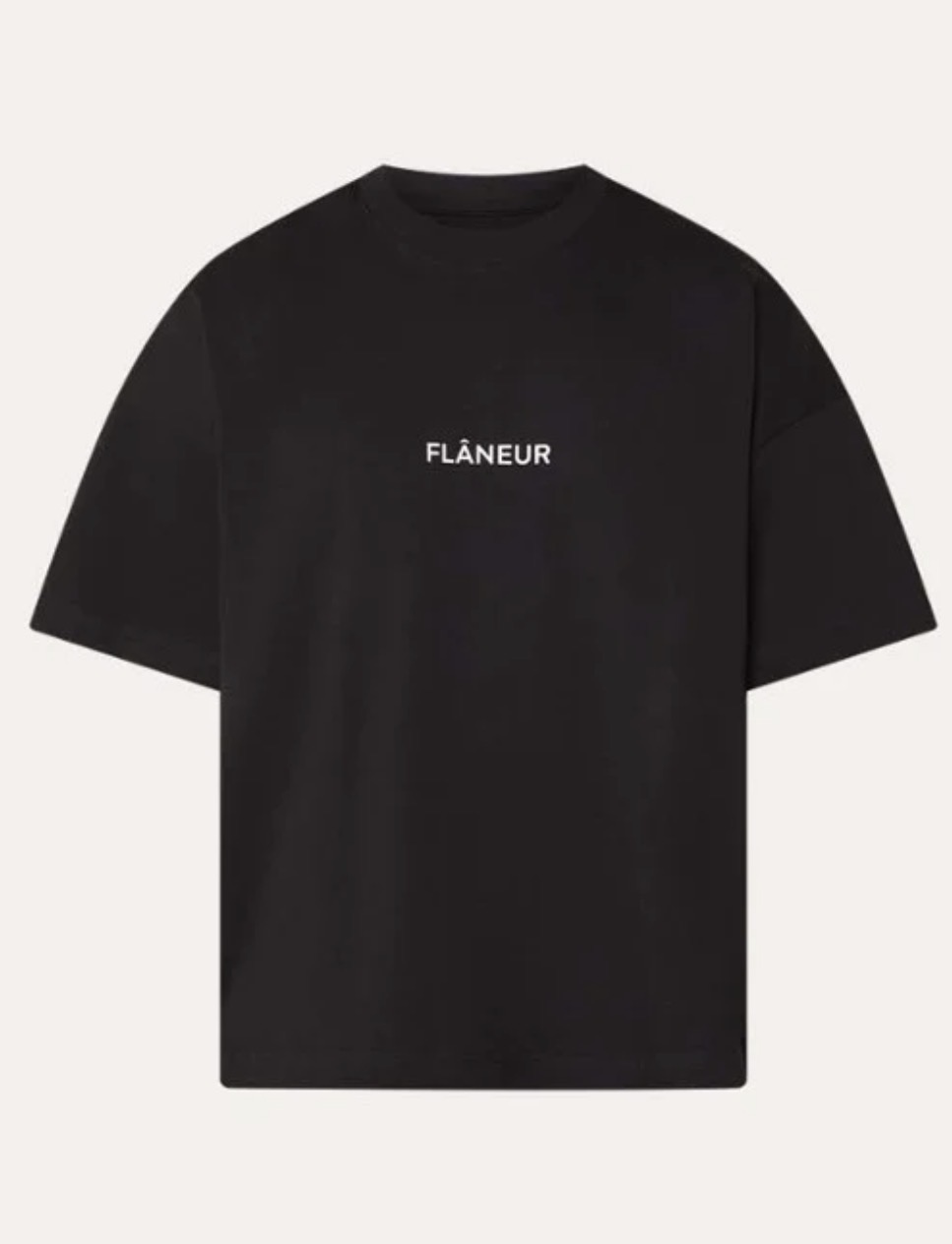 Flaneur — T-shirt zwart — maat M