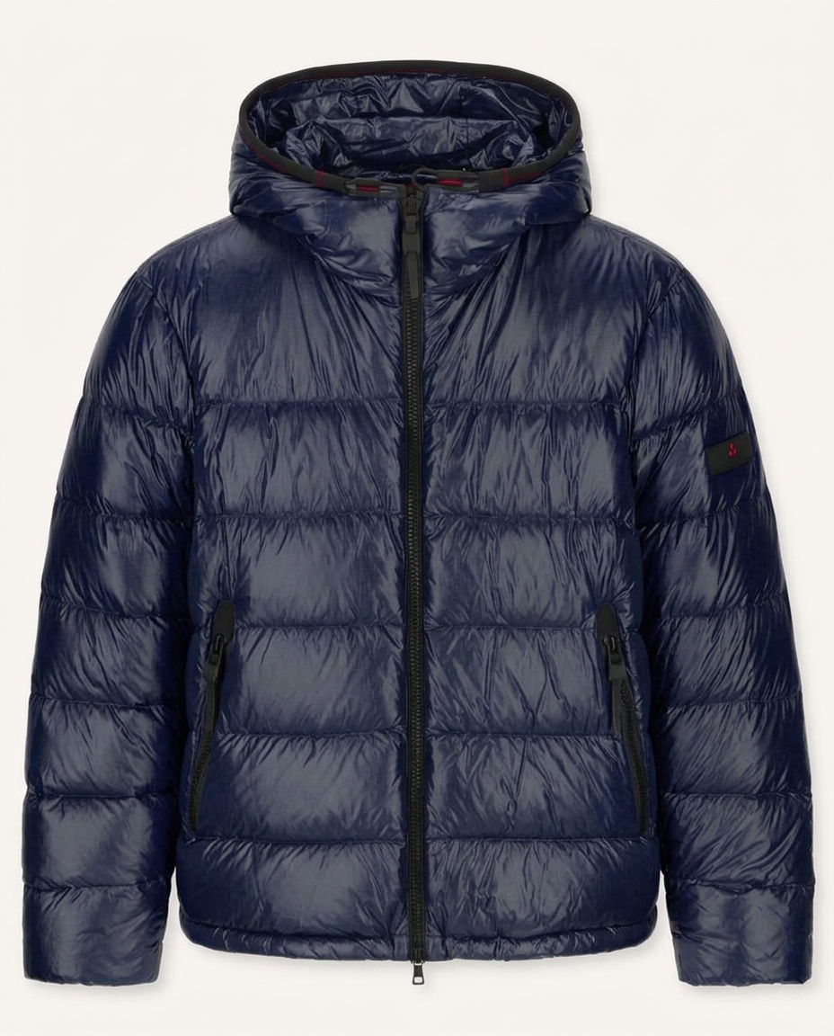 Peuterey — winterjas navy blauw — maat S